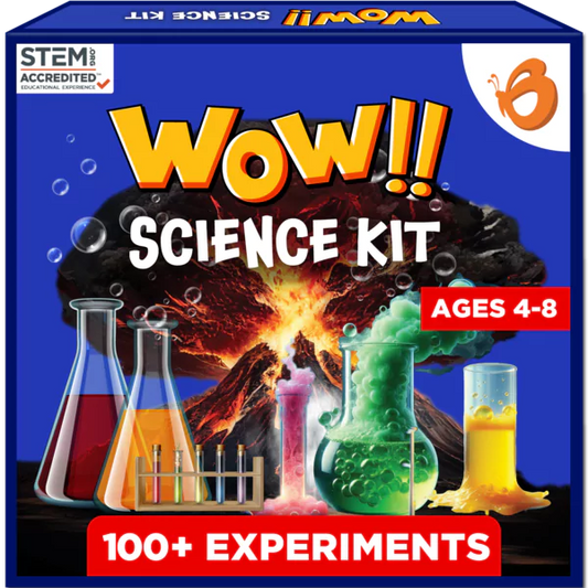Wow Chemistry Science Kit | 100+ experiments | ages 4-8