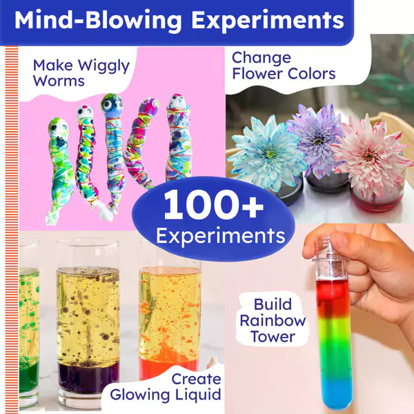 Wow Chemistry Science Kit | 100+ experiments | ages 4-8