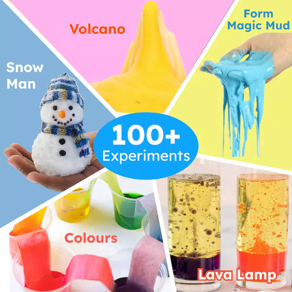 Girls Chemistry Science Kit | 100+ experiments | Ages 4-8