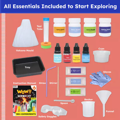Wow Chemistry Science Kit | 100+ experiments | ages 4-8