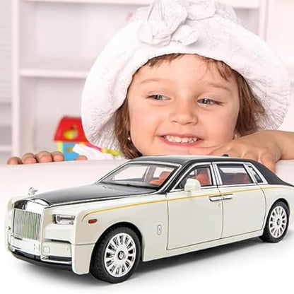 Rolls-Royce Phantom Toy Car (1:32 Scale) – Sound, Lights & Pull-Back Action