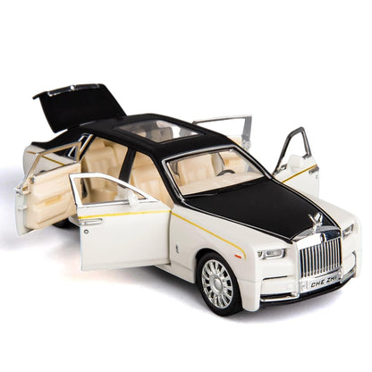 Rolls-Royce Phantom Toy Car (1:32 Scale) – Sound, Lights & Pull-Back Action