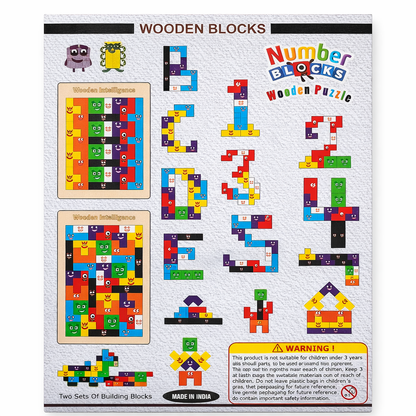 Kidzomart Global Wooden Intelligence Puzzle Board – Creative Shape & Pattern Learning Blocks for Kids | Brain Development Toy