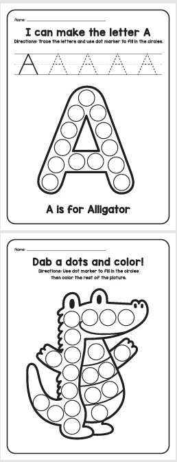 600+ Brain & Hand Coordination Fun Educational Worksheets for Kids (Ages 2–7) | Digital Download – Kidzomart